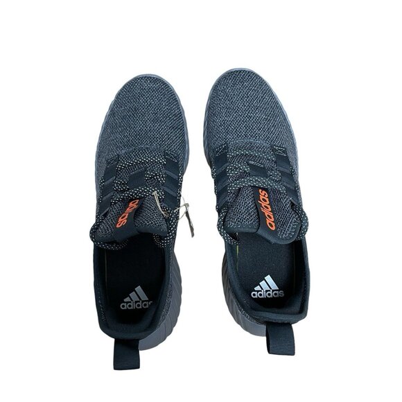 ADIDAS KAPTIR 3.0 LIGHTWEIGHT RUNNING SHOES MENS SIZE 11 BLACK GREY ORANGE NEW main image 4